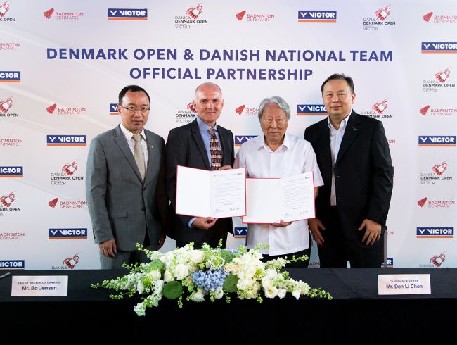 VICTOR enters long-term partnerships with Badminton Denmark